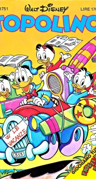 Topolino 1751 - Mondadori 1989 - Italian
