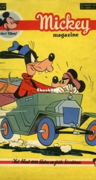 Mickey Magazine 129 - N.V. Uitgaven Pont-Levis 1953 - Dutch