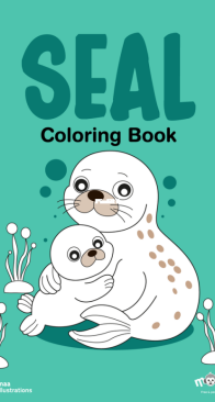 Seal - Coloring Book - Monkey Pen - English