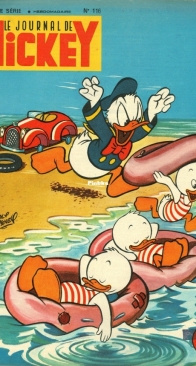 Le Journal de Mickey 0116 - Hachette 1954 - French