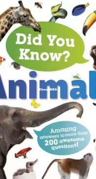 Did You Know? Animals - DK Smithsonian - Derek Harvey - English