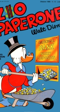 Zio Paperone 12 - Walt Disney - 1988 - Italian