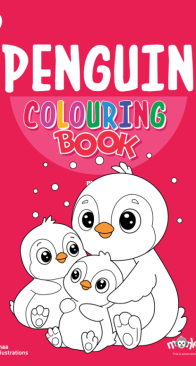Penguin - Colouring Book - Monkey Pen - English