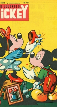 Le Journal de Mickey 0157 - Hachette 1955 - French