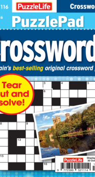PuzzleLife PuzzlePad Crosswords - Issue 116 - October 2025 - English